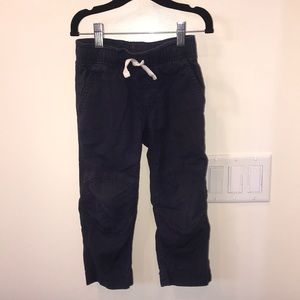 Hanna Andersson, navy 4T pants.